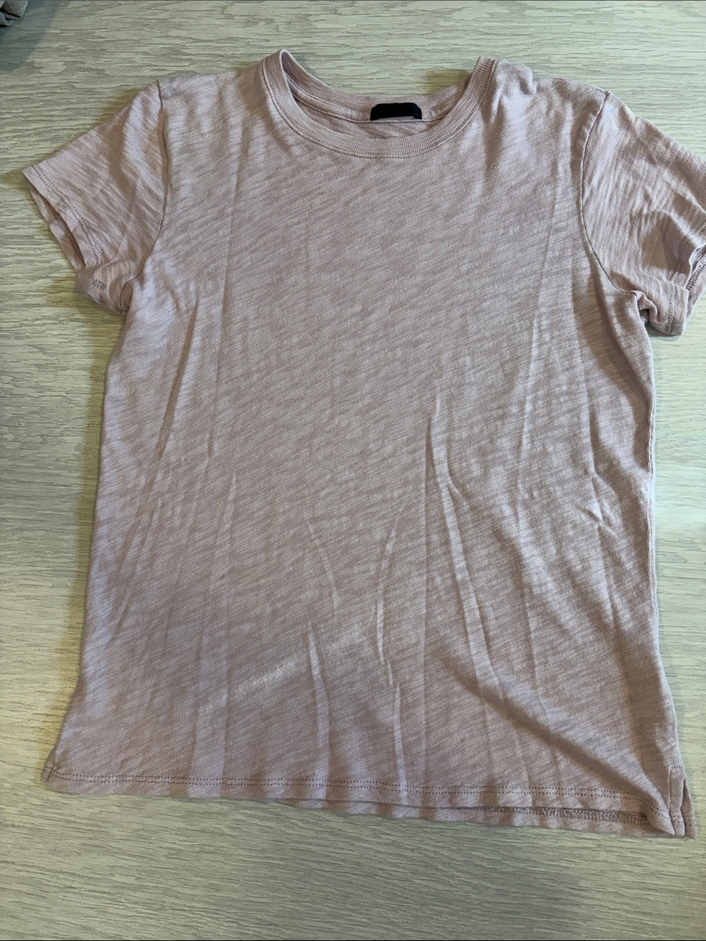 ATM Anthony Thomas Melillo Short Sleeve Crew Tee in Lilac Purpke